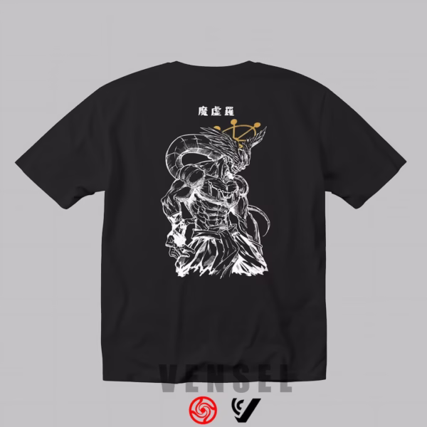 تیشرت مردانه و زنانه گرم‌بالا انیمه JJK طرح ماهوراگا